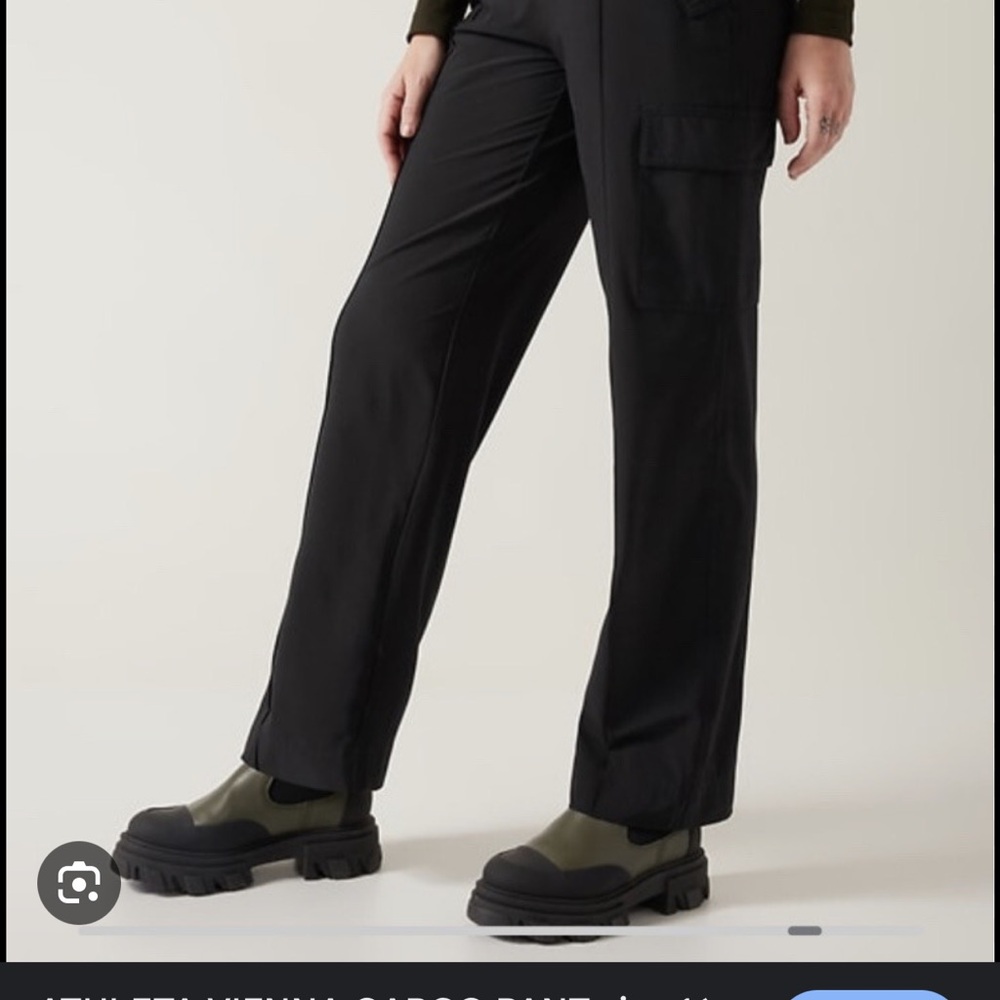 Athleta Vienna Wide Leg Cargo Pants